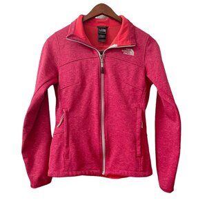 The North Face Red Full Zip Lightweight Jacket Women's Size XS Zippered Pockets